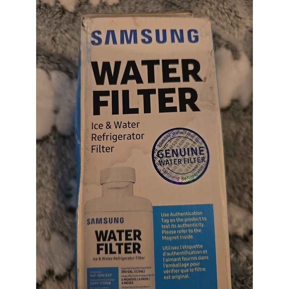 1 PACK NEW Samsung DA97-17376B HAF-QIN/EXP REFRIGERATOR Water Filter - Picture 5 of 8